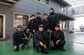 自慢の整備士たちです。