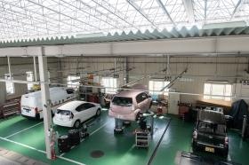 工場の様子上から