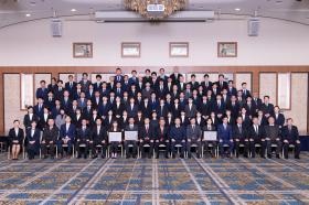 年に一度社員総会が行われます