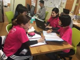 こどものことをみんなで共有、連携して仕事を進めます