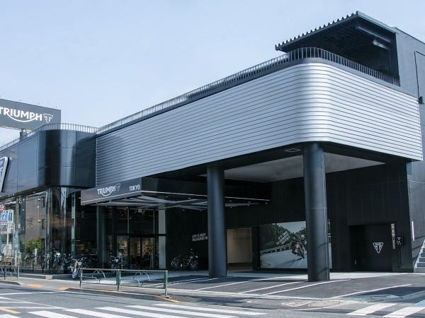 店舗外観です♪スタイリッシュな建物に仕上がっています