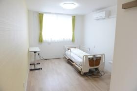 入居者様のお部屋です。明るく開放感のあるようにしています。