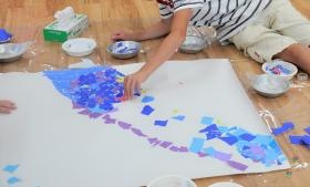 放課後等デイサービス 創作活動２