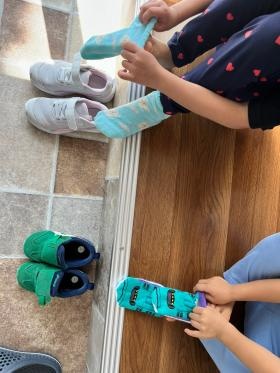 児童発達支援 お散歩支度