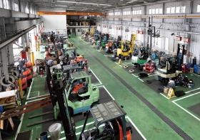 本社工場の様子