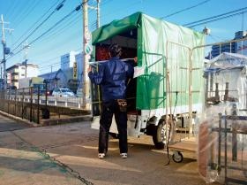 軽車両への積み込み