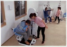 リハプライド新潟柏崎 マシーントレーニング