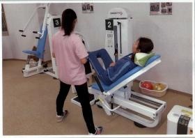 リハプライド新潟柏崎 マシーントレーニング