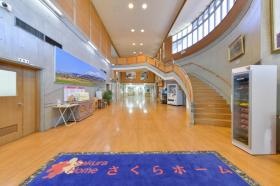 さくらホームの入り口です。