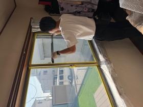 ガラスコーティング工事