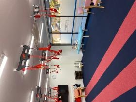 事業所内風景。快適な職場環境を保てるよう、気を配っています。