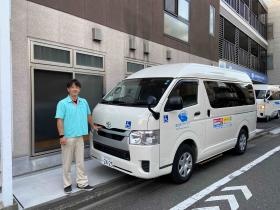 安全運転で送迎しています