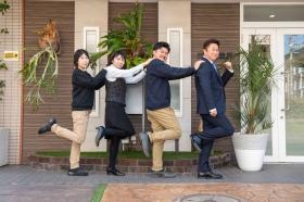 内勤メンバーのチームワークもバッチリです！