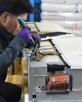 空調設備機器の改造