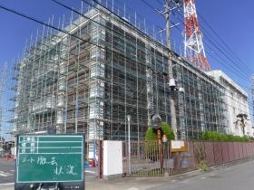 施工事例（建築部 事務所外装補修）