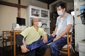 訪問リハビリ風景