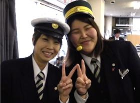 女性のバス運転手も活躍しています！