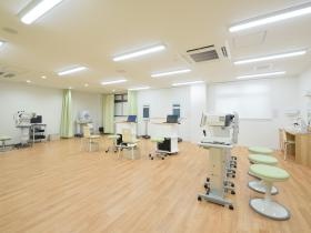 広々とした明るい検査室です。