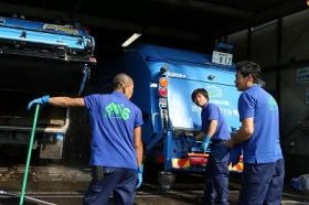 作業終了（洗車）