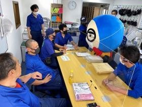 わが社のマスコット（エコマン）です