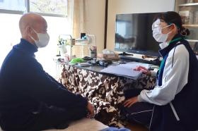 利用者さんのご自宅へ訪問