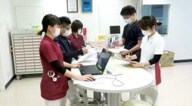 申し送りの様子