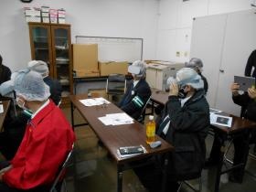 安全運転講習会 仮想運転を体験しました。