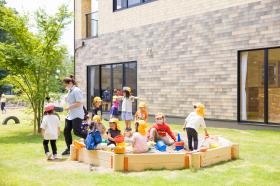 小倉台保育園 園庭２