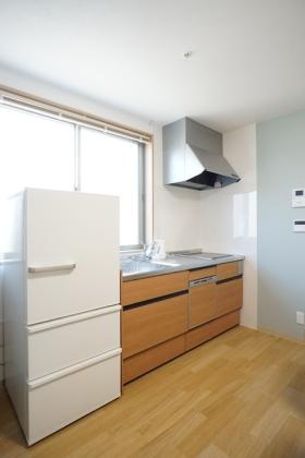 グループホーム内のキッチン。