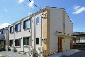 グループホーム外観。新築でキレイです。