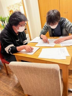 打ち合わせ風景