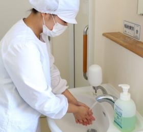 衛生管理を徹底しています