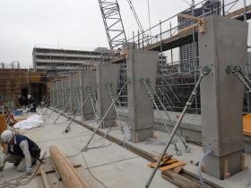 豊海の現場（施工時）