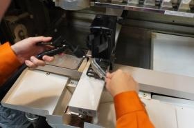 仕事風景～機内清掃～