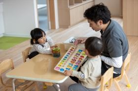 活動風景です。集団・個別活動でお子様に合った支援を行います。