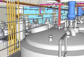某飲料工場調合ライン