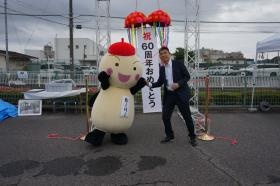 左が工場長です。