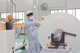 作業風景（仕上げ工程）