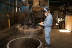 マグネットの練習風景です。