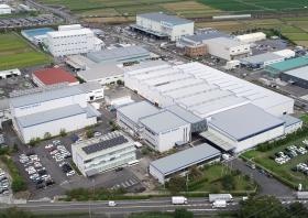 滋賀事業所の全景