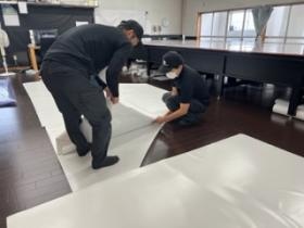 裁断からの梱包作業