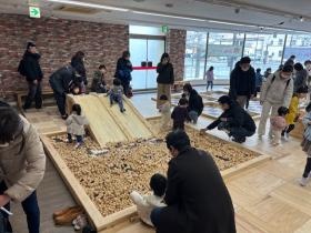 木こりんパーク すべり台