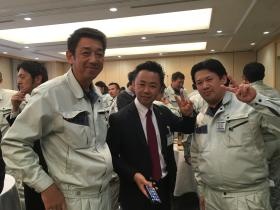 懇親会の写真です。