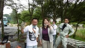 皆でバーベキューをやったりしています。