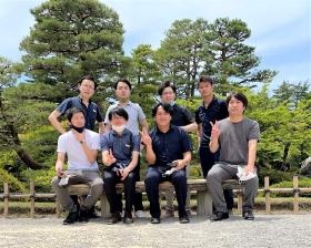 就業場所は全国各地ですが、チーム一体となって仕事をしています