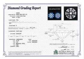 弊社で作成している鑑定書の見本です
