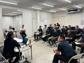 保険会社、外部コンサル含めて安全運転講習会