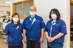 社長と事務スタッフ