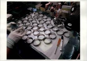 圧力計組立（ガラス装着）