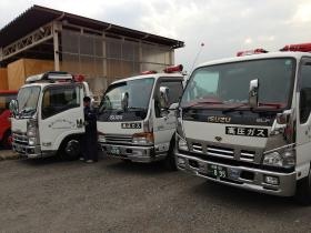 ２ｔ～４ｔ車がメインです